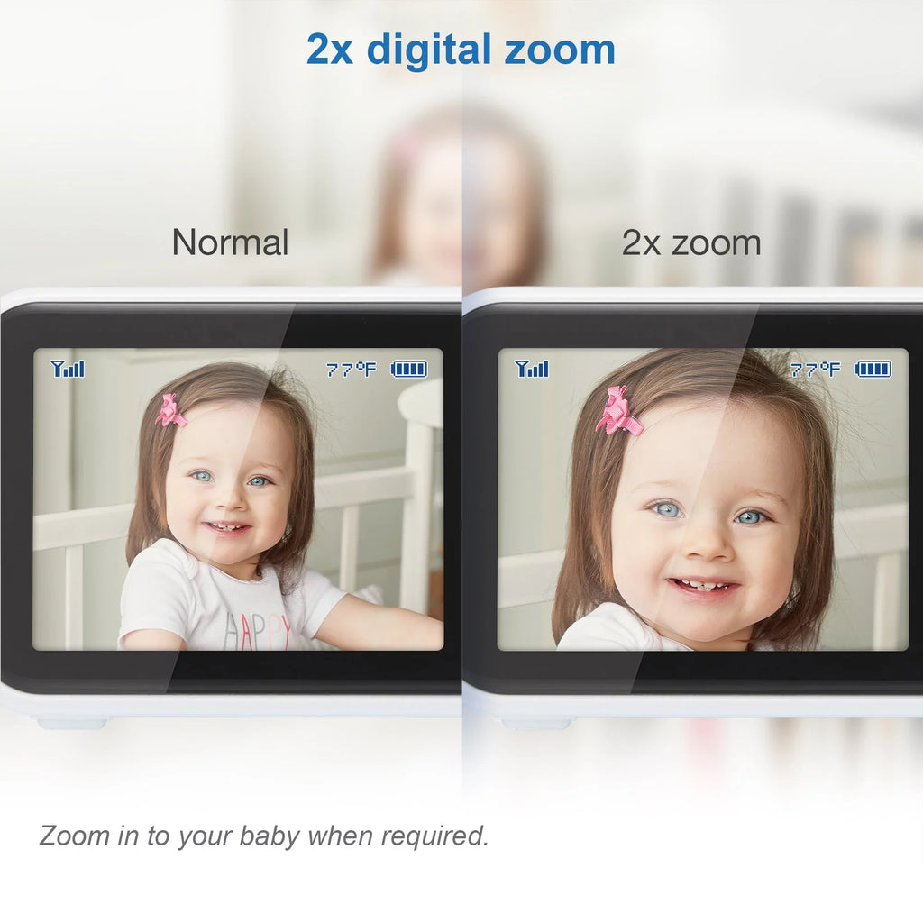 Camera with and High VTech Unit Fixed Resolution Parent 2.8" 2 Cameras VM3254-2