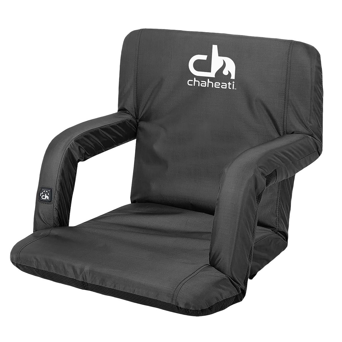V Seat Chaheati For Activities Camping, exterior Heated in Chair Bleacher And Black 7 – Heated Folding Battery Sports,