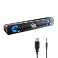 Home Bar Subwoofer Phone Stereo Audio MP3 Surround Computer PC Laptop Box Radirus Equipment for Audio Bass USB Speaker, Tablet Wired MP4, V-111 Sound grade Speaker, for Powerful Theater-Like