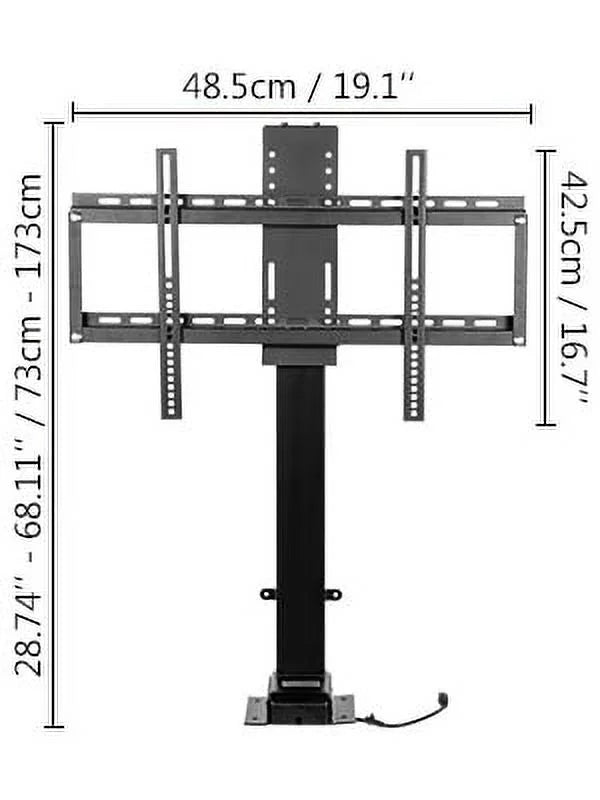Motor Height for TVs ~ 32” BENTISM Adjustable TV Controller Lift 70” New Remote w/