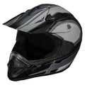 DOT MX Adult Black-Grey, XL Approved, FRENZY Helmet,