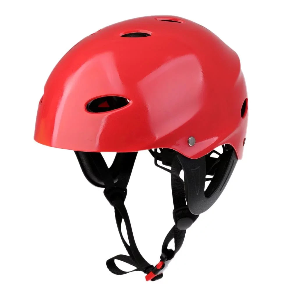 Surfing Kayak - Impact Hard Tow Wakeboard Sports Red Sports Head Canoe Cap liquid Helmet for