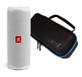 Portable JBL White 5 Bluetooth Hardshell w/divvi! Speaker Case Flip